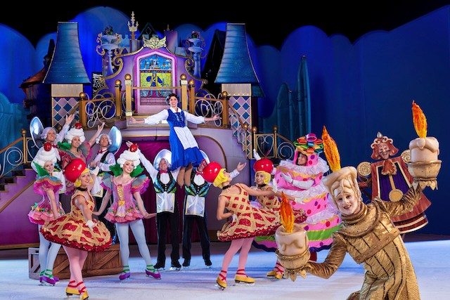 BE OUR GUEST. Belle shows what it means to be fearless at Disney On Ice presents Live Your Dreams. Photo from release 