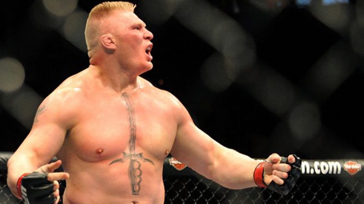 Brock Lesnar UFC return rumors spark Schaub challenge