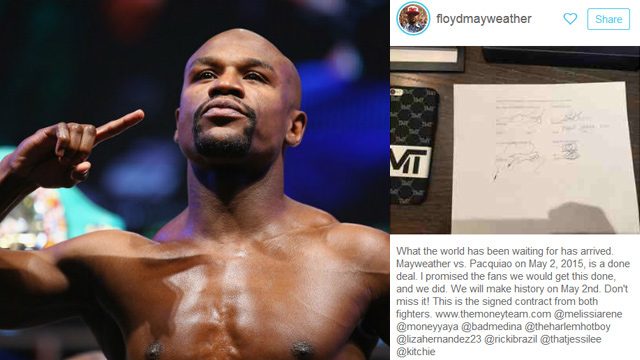 Mayweather flexes marketing muscle with Shots fight announcement