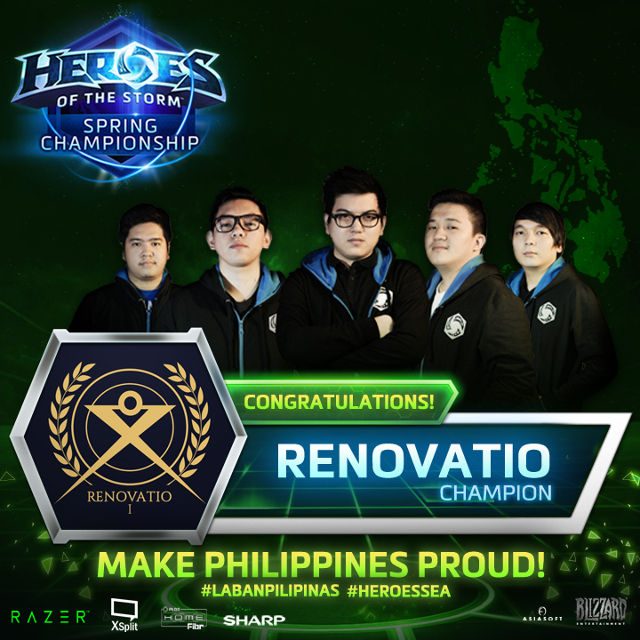 PH team Renovatio fights for SEA in Heroes of the Storm tilt