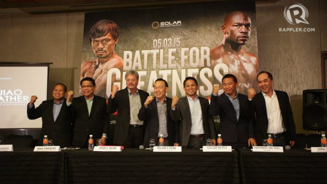 Pacquiao vs Mayweather to be televised by GMA, ABS-CBN and TV5