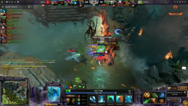 PnF.Poof-Earthshaker saves the day with a perfectly timed 3-hero slam. 