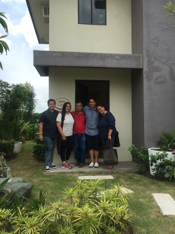 GIVING BACK. After working hard for years, Jimmy has finally been able to buy a house for his parents in the Philippines.  