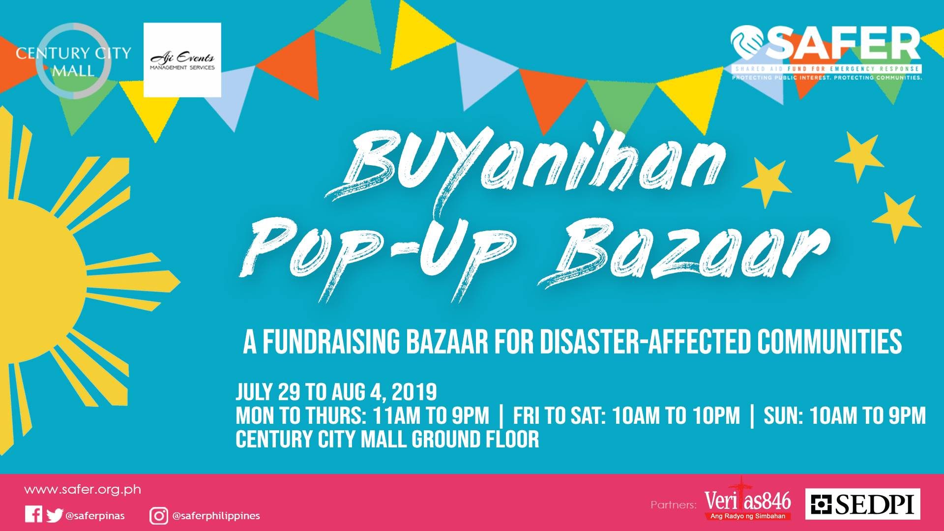 SAFER Foundation brings back BUYanihan fundraiser bazaar