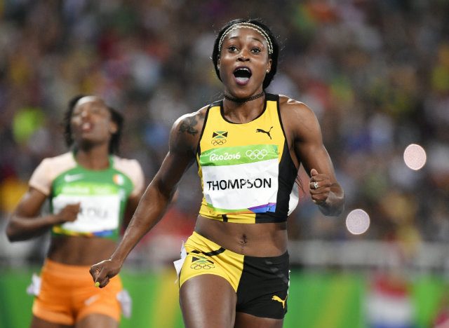 Jamaica’s Thompson wins first women’s sprint double golds since 1988