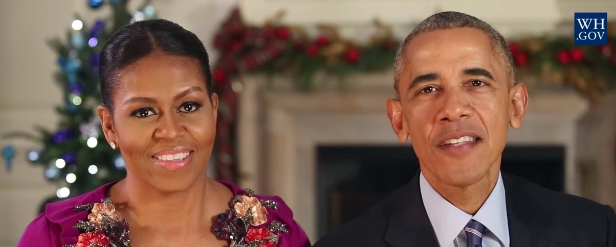 WATCH: Obamas send final Christmas message from White House