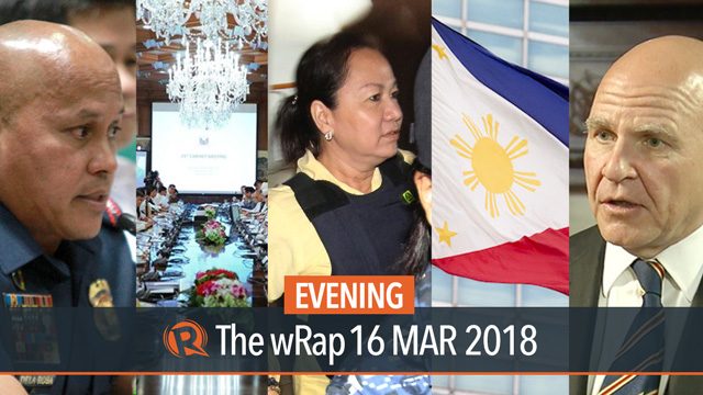 Napoles under WPP, ICC withdrawal, Cabinet revamp | Evening wRap