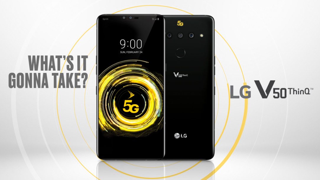 LG joins 5G race with V50 ThinQ 5G