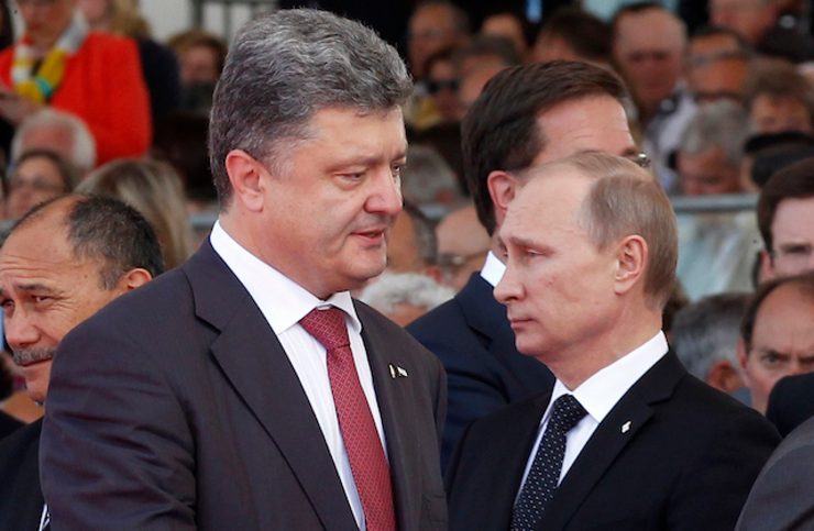 Putin, Poroshenko back talks to end eastern Ukraine revolt