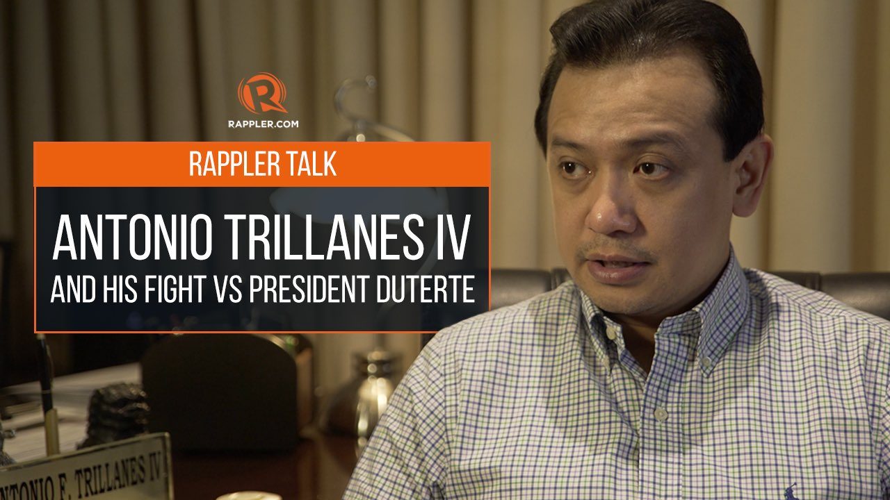 Rappler Talk: Antonio Trillanes IV and his fight vs President Duterte