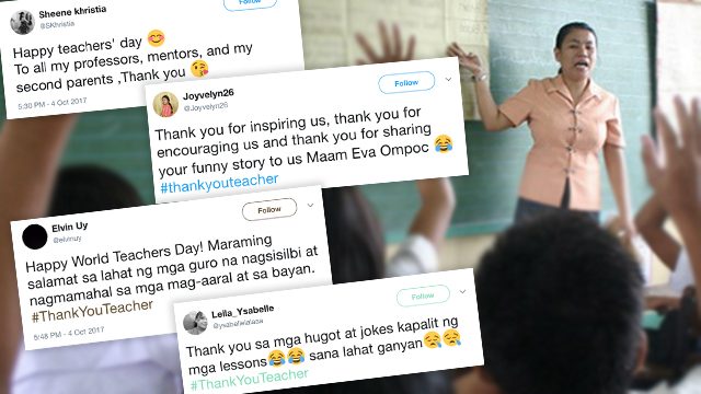 #ThankYouTeacher: Netizens praise second parents, mentors