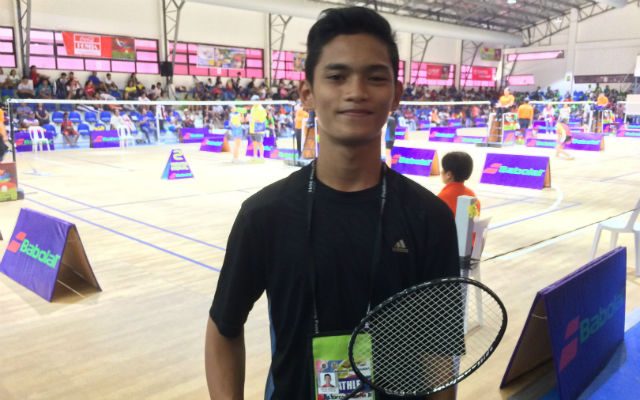 FEU-bound athlete uses badminton as escape