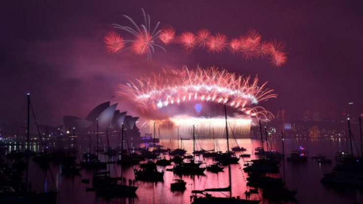 Sydney spectacular leads global New Year celebrations
