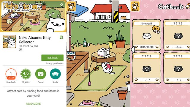 Kitty collection game Neko Atsume gets English translation