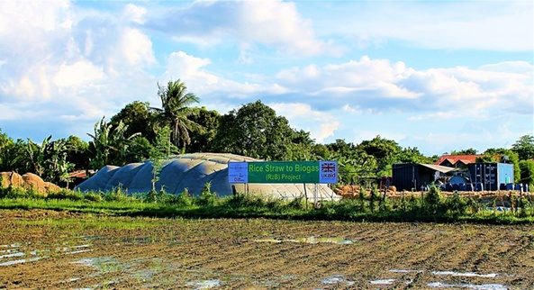 Rice straw biogas facility in Laguna makes use of waste