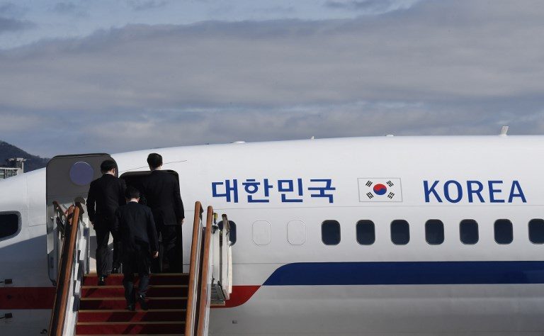 South Korean envoys in historic trip to meet North’s Kim
