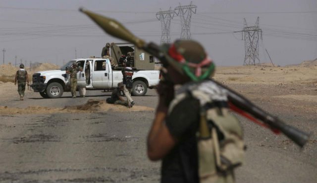 Iraqi forces in huge anti-ISIS push