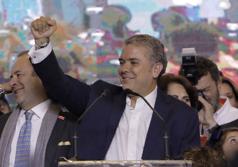 FARC peace deal at risk as conservative Duque wins Colombia presidency