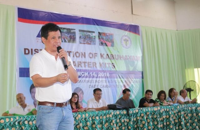 DILG dismisses Camarines Norte Governor Edgardo Tallado