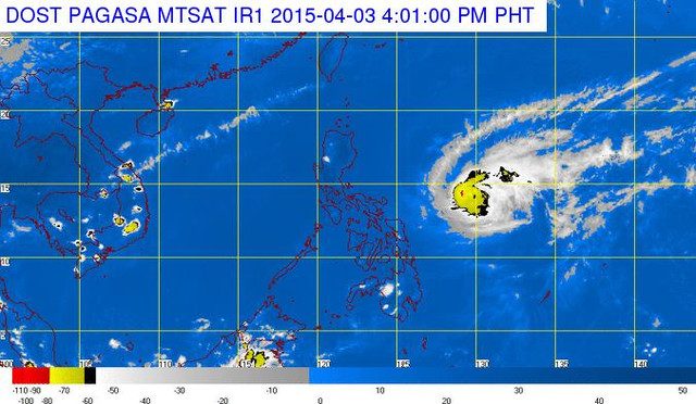 Chedeng weakens further; storm signal raised