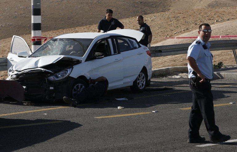 Palestinian rams car into Israeli soldiers, shot dead – army