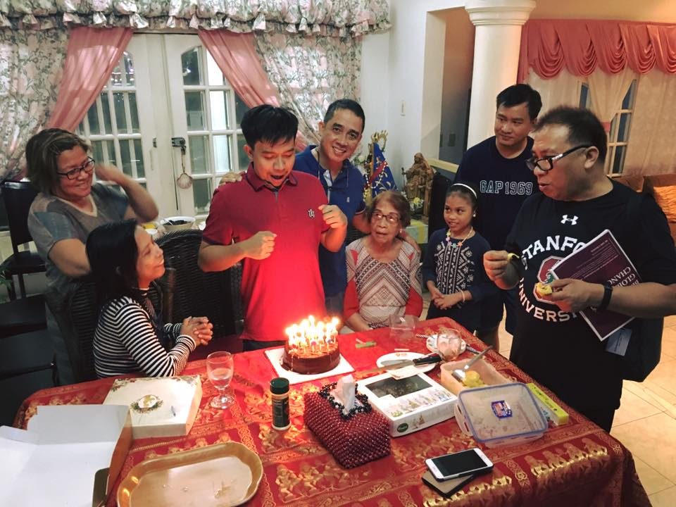 FAMILY. Photo taken during New Year's Eve in 2016. A lot has happened since then to the senator and her family. Photo from De Lima family  