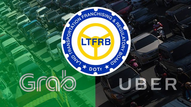 LTFRB halts apprehension order vs undocumented Uber, Grab drivers
