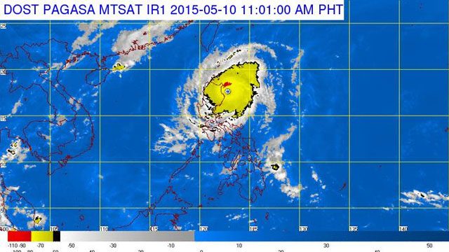 Typhoon Dodong: Storm signal No. 4 in 4 areas
