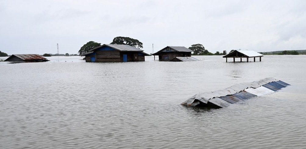 Myanmar floods force tens of thousands from homes