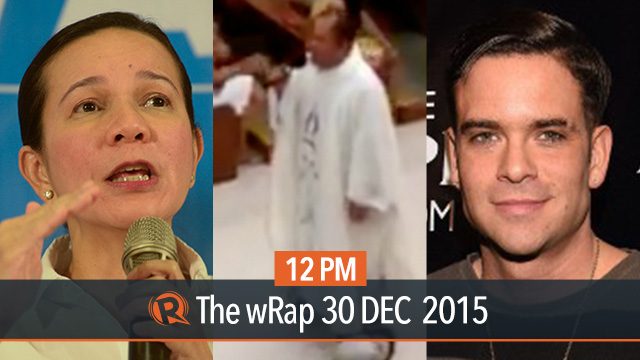 Poe on DQ case, priest on hoverboard, Mark Salling | 12PM wRap
