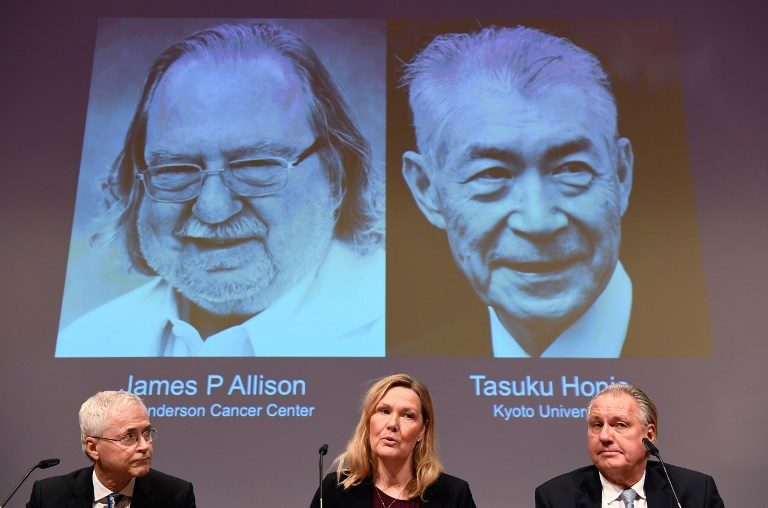 American, Japanese pair win Nobel Medicine Prize for cancer therapy