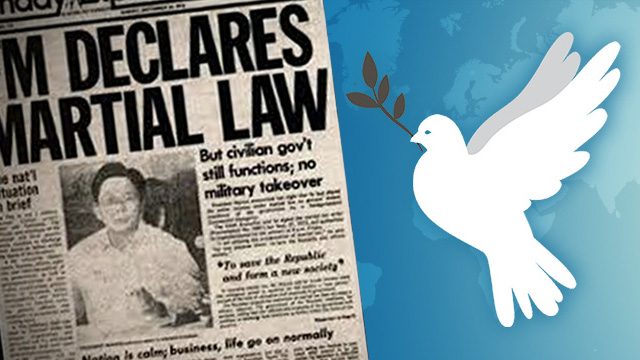 Netizens reflect on September 21, #MartialLaw and #PeaceDay