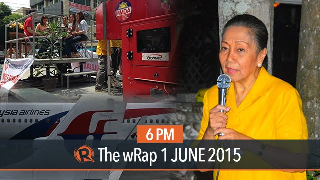 Roxas Negros campaign, Malaysia Airlines, quake response | 6PM wRap