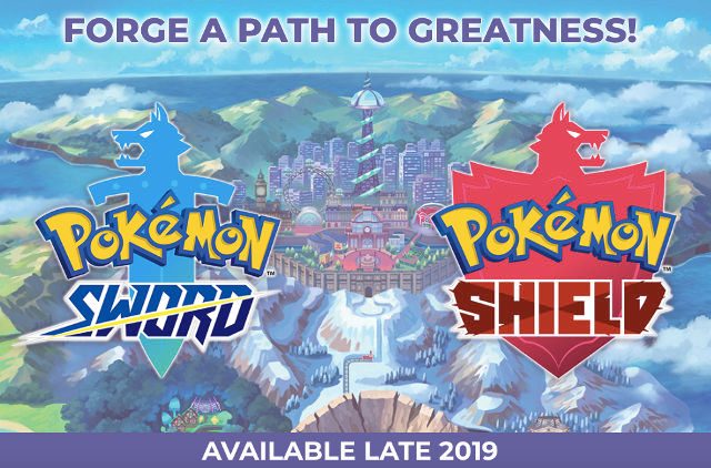 ‘Pokemon Sword’ and ‘Pokemon Shield’ set for late 2019 on Nintendo Switch
