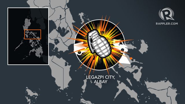 Grenade lobbed at radio station’s service vehicle in Legazpi