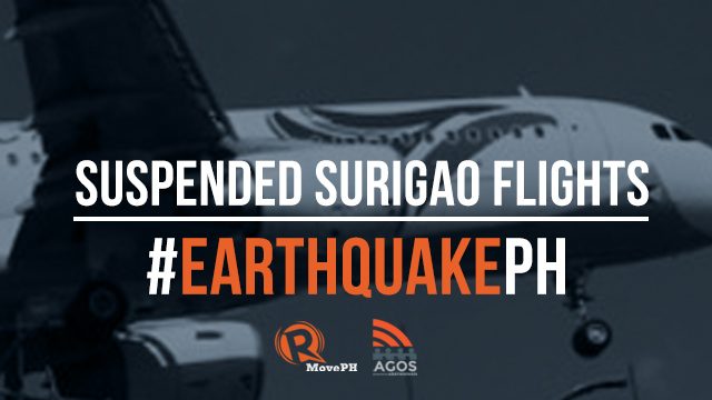 #EarthquakePH: Cebu Pacific suspends flights to, from Surigao