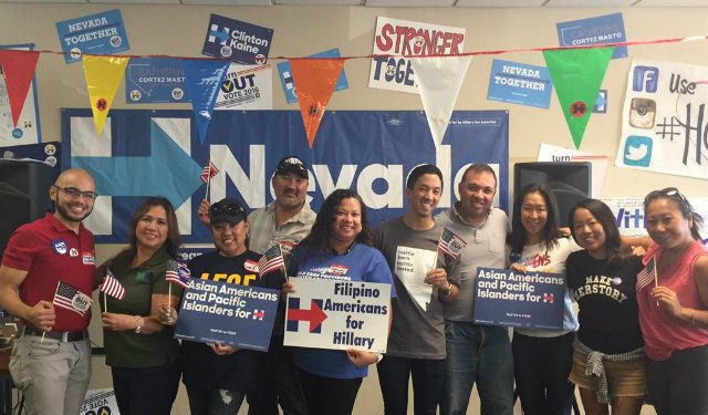 In Vegas, Fil-Ams mobilize to get out the vote for Hillary