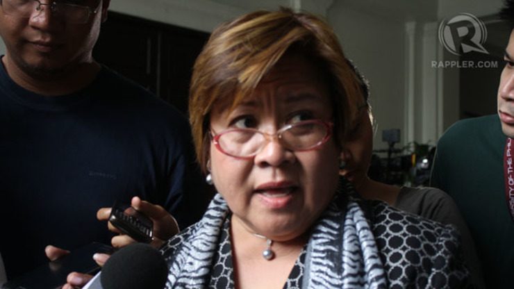 De Lima takes over supervision of Maguindanao massacre case