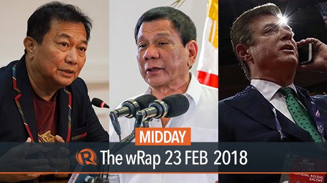 Duterte on Malacañang ban, Alvarez on Sara Duterte, New charges vs Manafort | Midday wRap