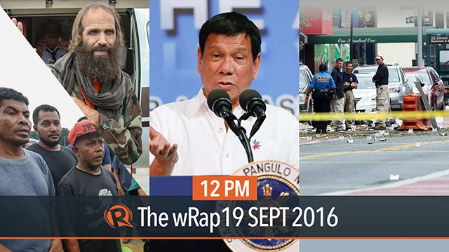 Duterte vs drugs, Abu Sayyaf hostages, US attacks | 12PM wRap