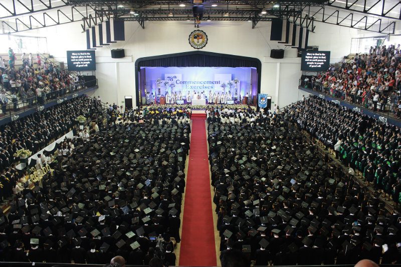 GRADUATION 2017. The Xavier University - Ateneo de Cagayan's academic convocation was held on Thursday, March 30, 2017 at the XU Gymnasium. Photo by Rico Magallona.  