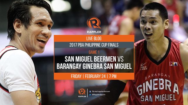 HIGHLIGHTS: 2017 PBA Finals Game 1 – Barangay Ginebra vs San Miguel Beermen