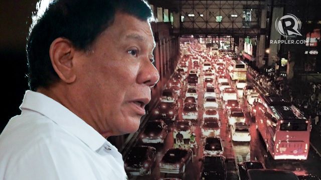 Duterte’s EDSA traffic: Data say it’s faster, drivers say nothing’s changed
