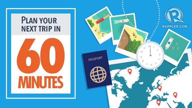 Plan your next trip in 60 minutes