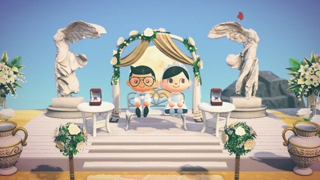 How an in-game ‘Animal Crossing’ wedding came to be