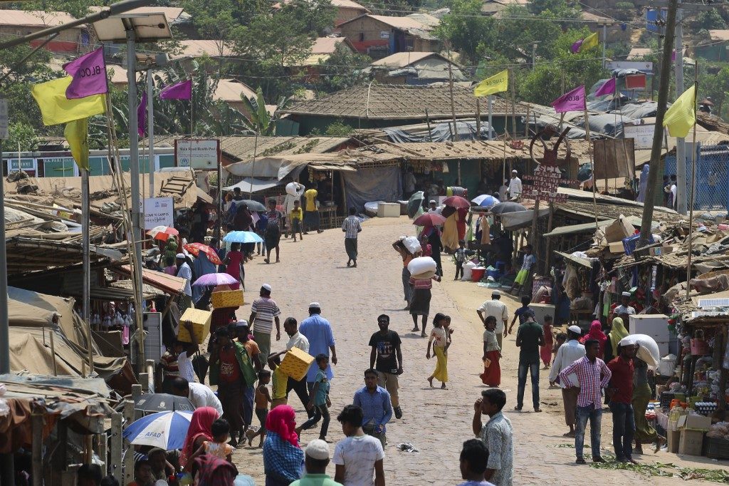 Rohingya camps in Bangladesh put under ‘complete lockdown’