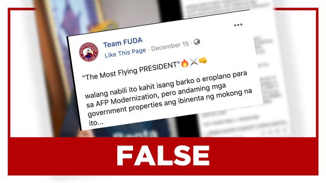 FALSE: ‘Not one naval vessel’ bought during Ramos administration