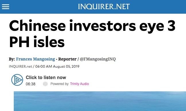 Screenshot from Inquirer.net 