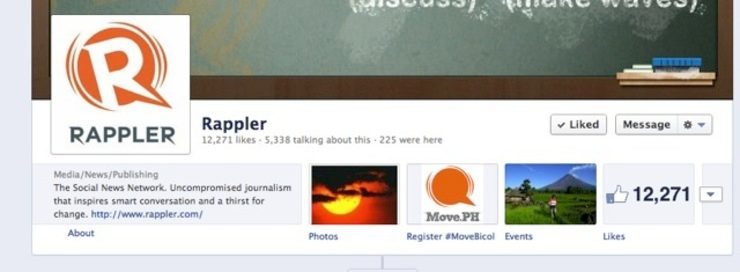 Rappler now 2 million strong on Facebook