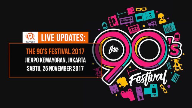 LIVE UPDATES: Serunya nostalgia di ‘The 90’s Festival 2017’